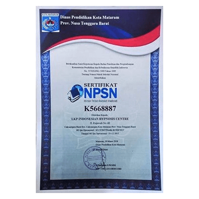 Sertifikat NPSN